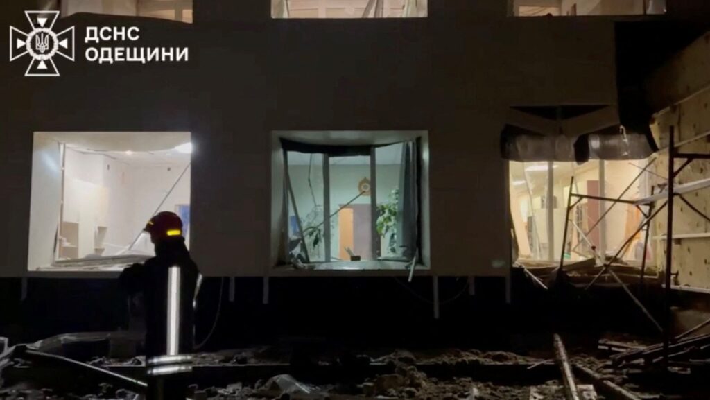 Schrecklicher Angriff auf Odessa: Krankenhaus getroffen