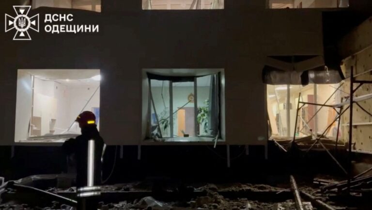 Schrecklicher Angriff auf Odessa: Krankenhaus getroffen