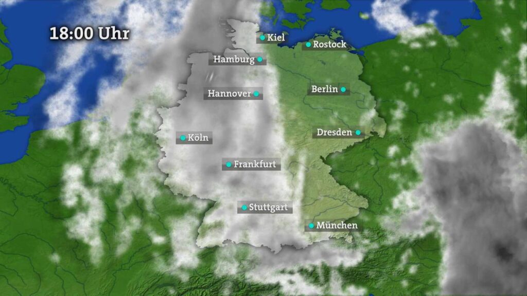 Deutschland-Wetter: Wolken halten sich hartnäckig