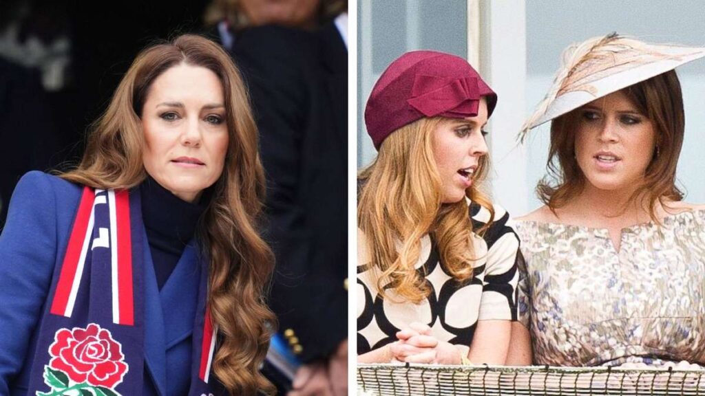 Beatrice und Eugenie bitten Kate um Unterstützung im Titelstreit