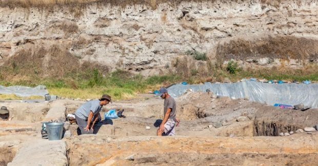 Archäologen entdecken antike römische Wasserleitung in Deutschland