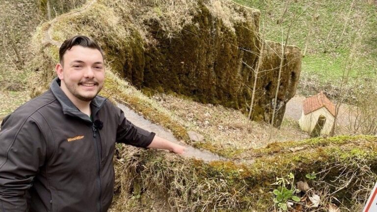 Junger Wächter für den Wachsenden Felsen in Usterling