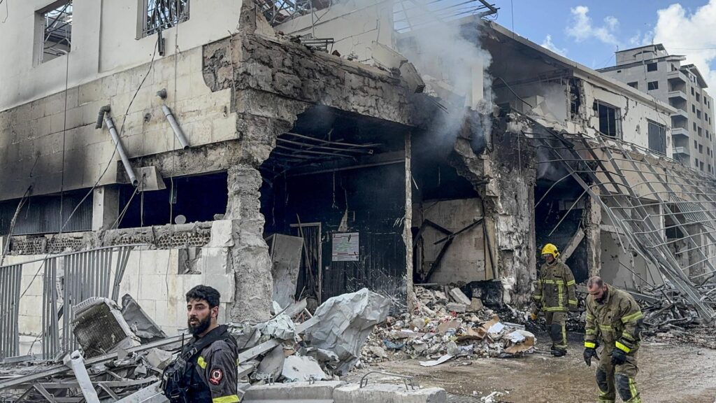 Israeli Military Strikes Government Building in Lebanon