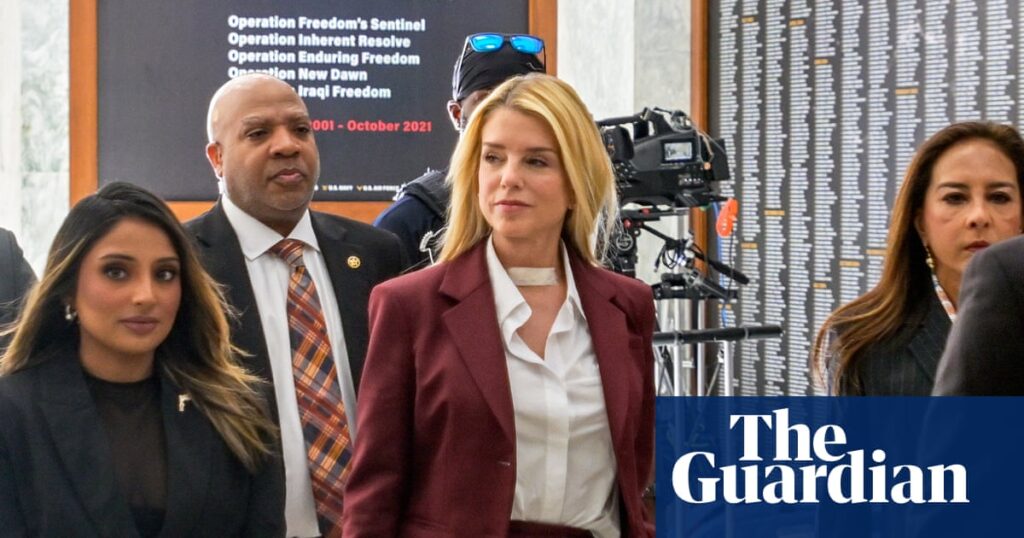 Pam Bondi räumt Fehler bei Epstein-Akten ein