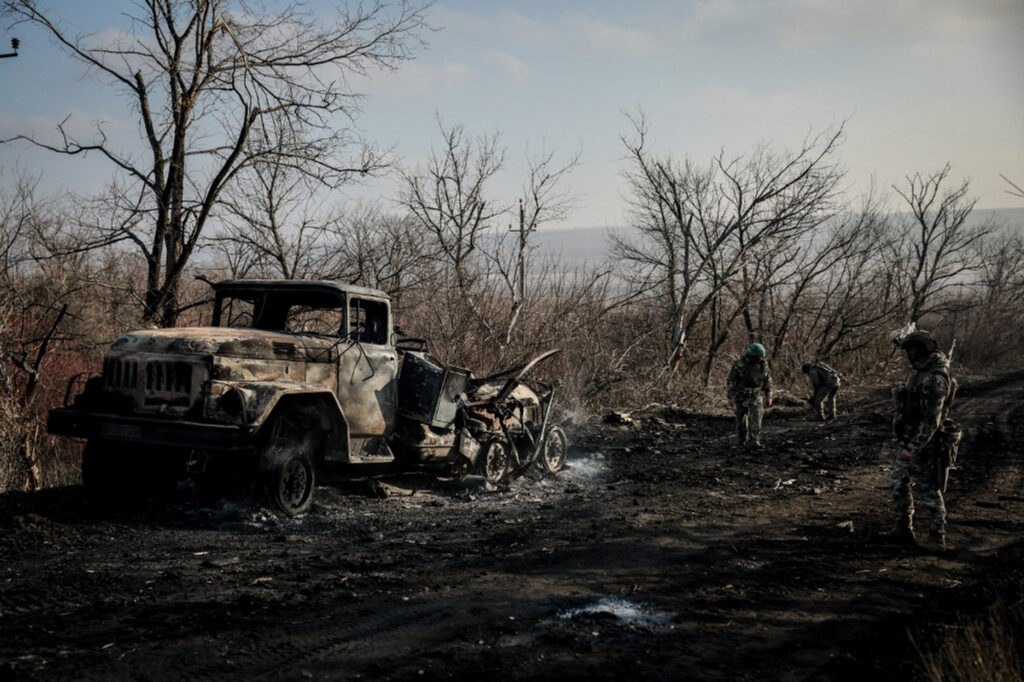 Ukraine erobert 46 Quadratkilometer bei Donezk zurück