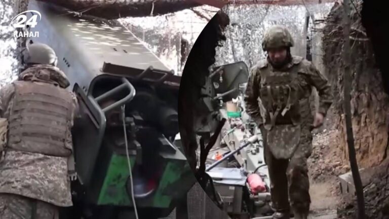 Ukrainische Artilleristen kämpfen unter schwierigen Bedingungen in Charkiw