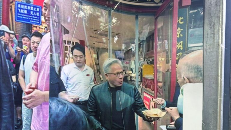 Nvidia-Chef Huang in Peking: Nudeln statt Gipfel-Diplomatie