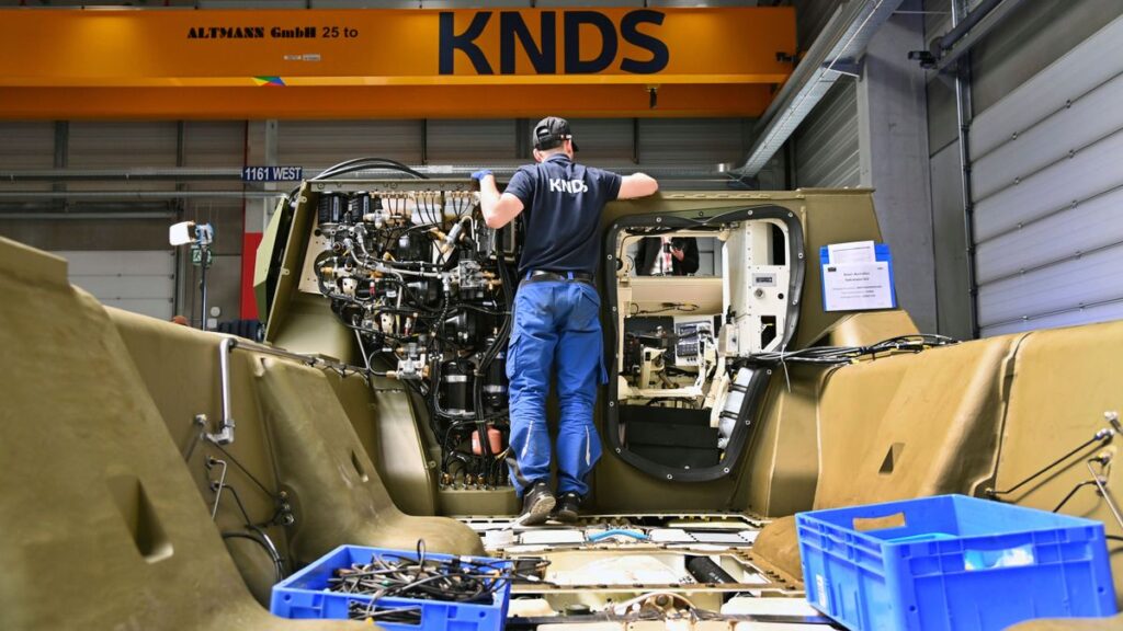Panzerhersteller KNDS plant Börsengang ohne Bundesregierung