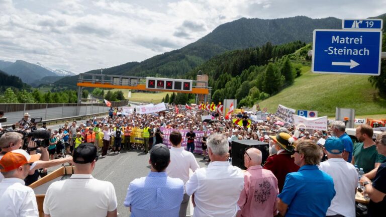 Brennerautobahn nach Protest wieder offen – Verkehrschaos bleibt aus