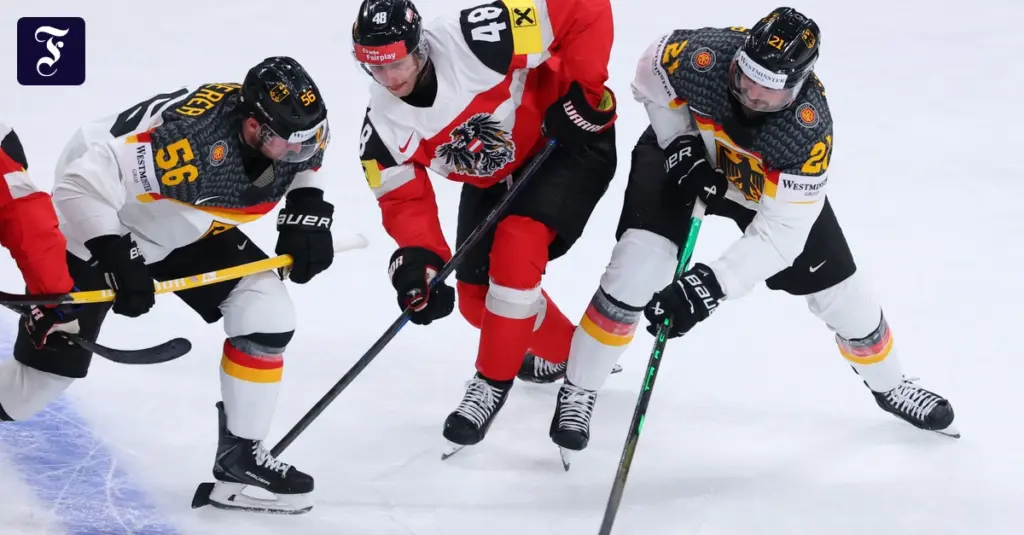 Eishockey-WM: Deutschland siegt 6:2 gegen Österreich, droht aber Vorrunden-Aus