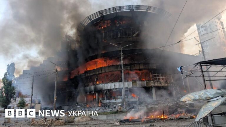 Russischer Raketenangriff auf Kyiv: Tote und schwere Zerstörung