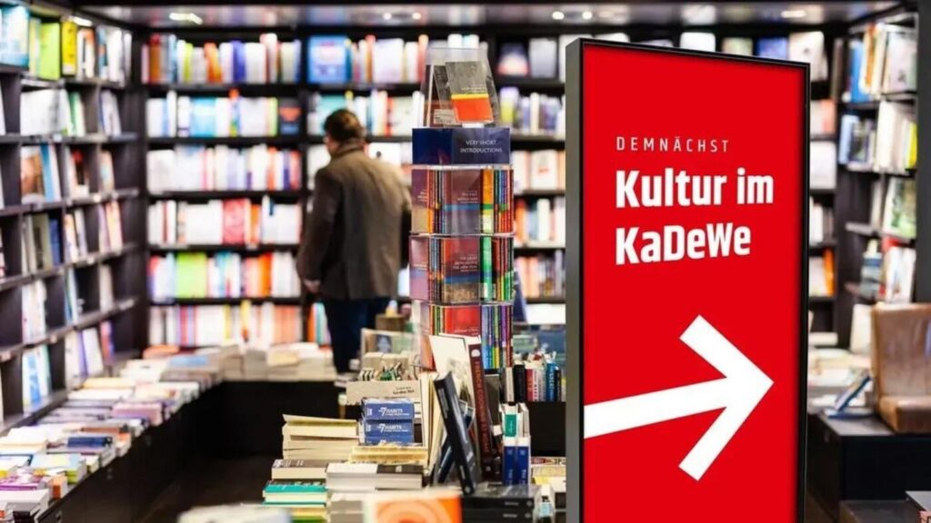 Kulturkaufhaus Dussmann eröffnet Filiale im KaDeWe