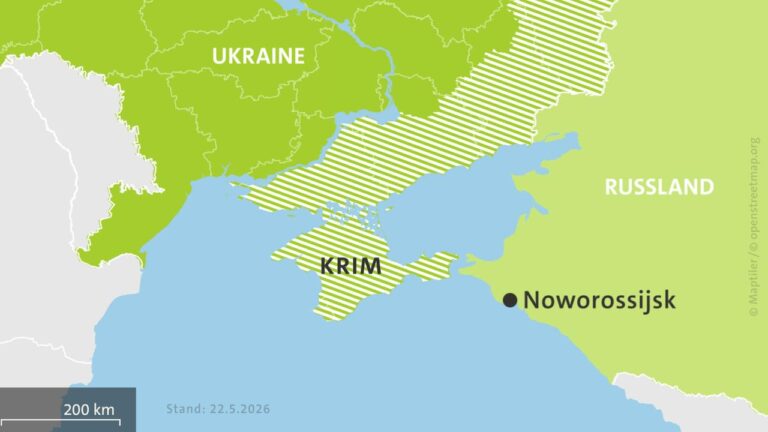 Ukraine greift erneut Öllager in Noworossijsk an – elf Tote in Luhansk