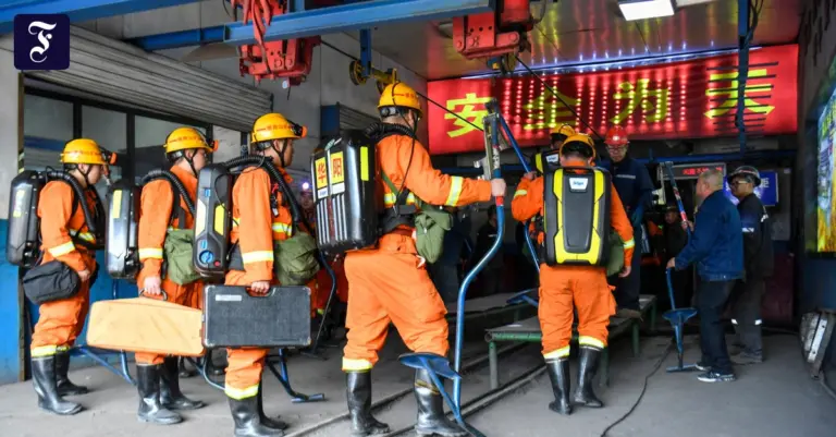 Mindestens 90 Tote bei Grubenunglück in China