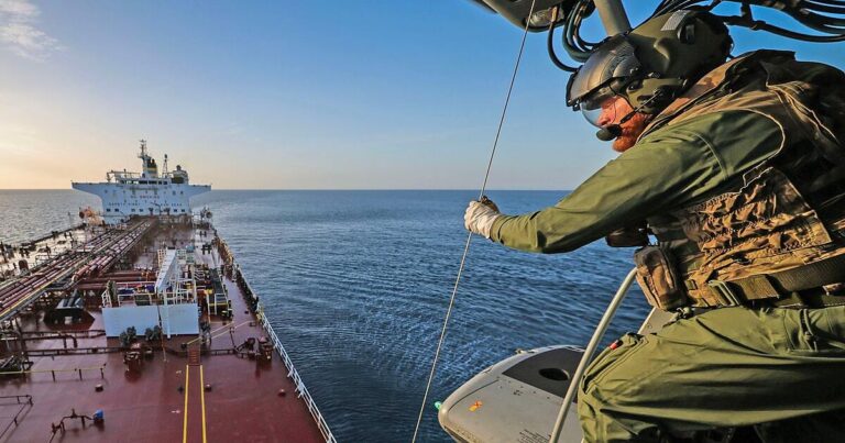 Britische Armee stoppt russischen Schattenflotten-Tanker im Ärmelkanal