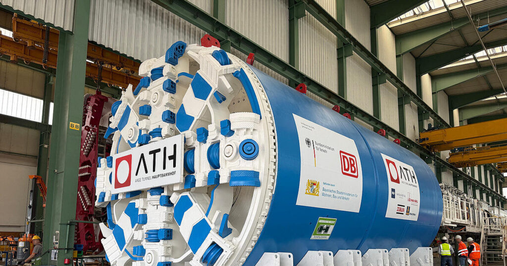 Munich S-Bahn: Giant Tunnel Boring Machine for Second Trunk Line Seeks Name