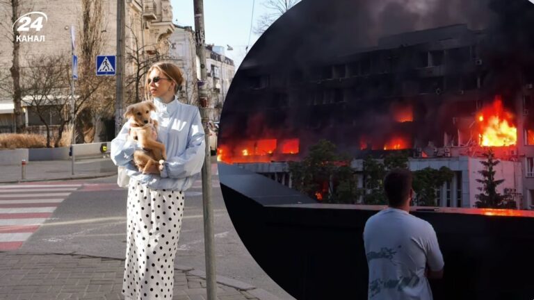 Yuliana Hnatyshyns Wohnung bei russischem Angriff auf Kyiv zerstört