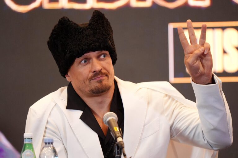 Usyk: Russia’s aggression against Ukraine is envy of freedom