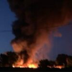 Russian drone hits industrial plant in Zaporizhzhia