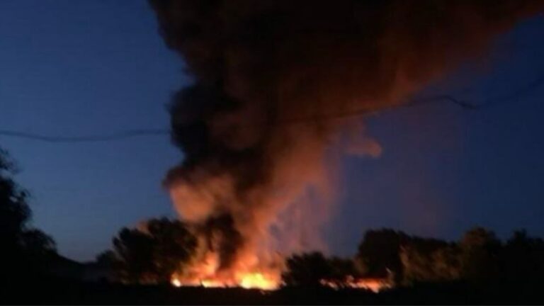 Russian drone hits industrial plant in Zaporizhzhia