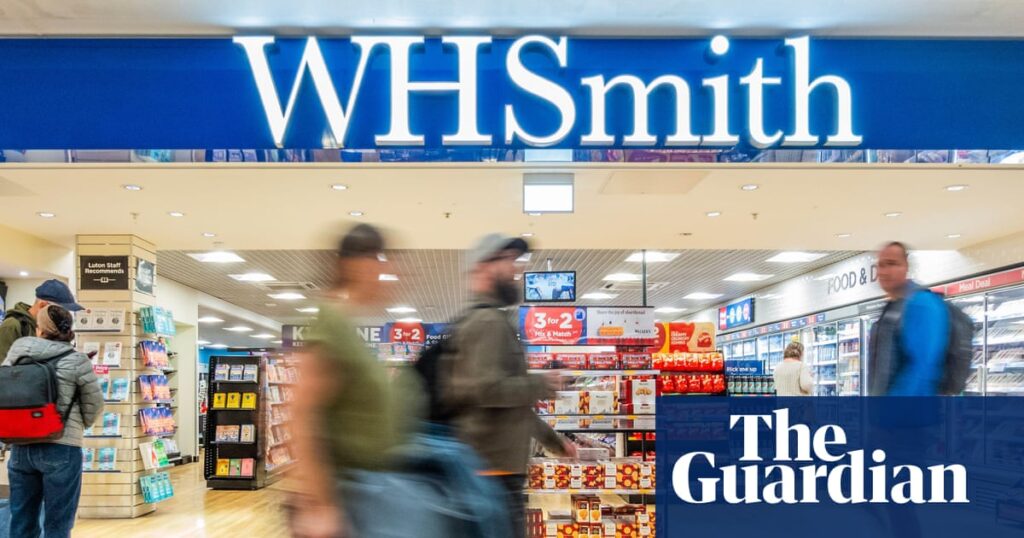 WH Smith warns of profit decline and plans £100 million capital increase