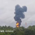 Ukraine attackiert Ölraffinerie in Moskau – Großbrand in Kapotnya