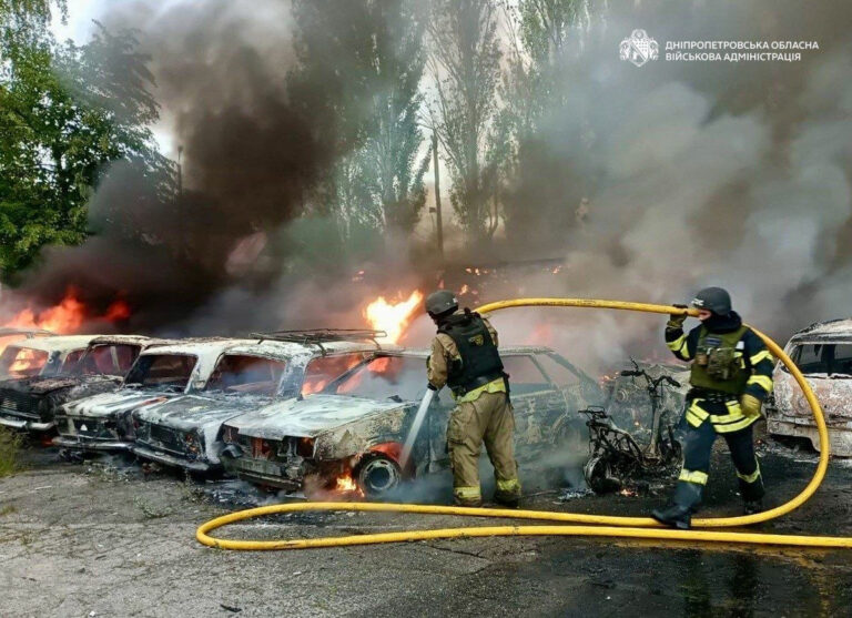 Ukraine: Über 40 russische Angriffe auf Gebiet Dnipropetrowsk