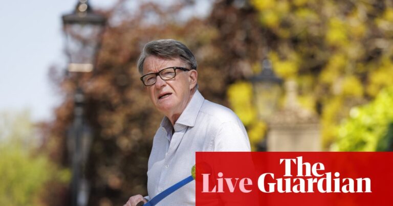 Mandelson-Dokumente: Britische Regierung fürchtet peinliche Enthüllungen