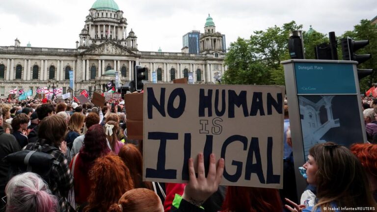 Thousands Join Anti-Racism Rally in Belfast