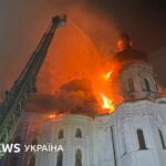 Russischer Angriff auf Kyiv: Lawra getroffen, fünf Retter in Charkiw getötet