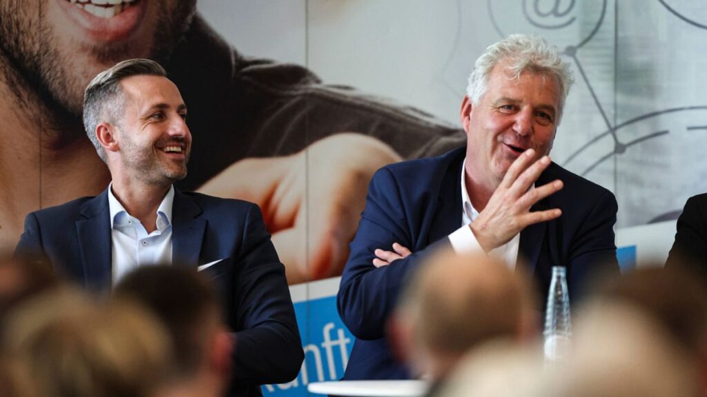 CDU parliamentary group leader Heuer and AfD candidate Siegmund: Photo causes uproar in Saxony-Anhalt