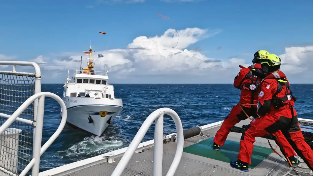 Ferry ‘Funny Girl’ disabled off Helgoland – 69 people on board