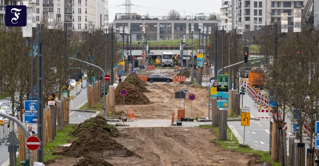 U5-Ausbau in Frankfurt: 72 Millionen Euro teurer als geplant