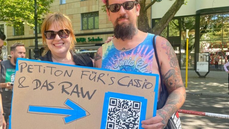 Protest on Ku’damm: Berliners Fight to Save RAW-Gelände