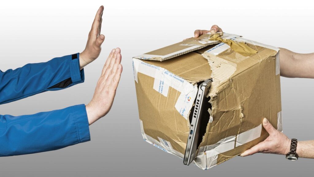 Dell verweigert Ersatz bei Transportschäden