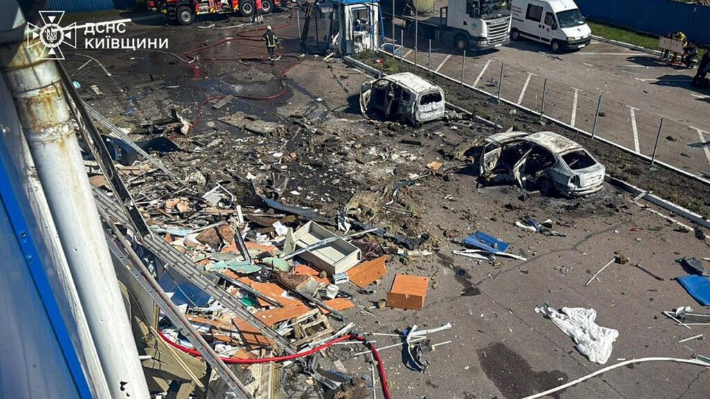 Tote bei russischem Drohnenangriff auf Fabrik bei Kiew