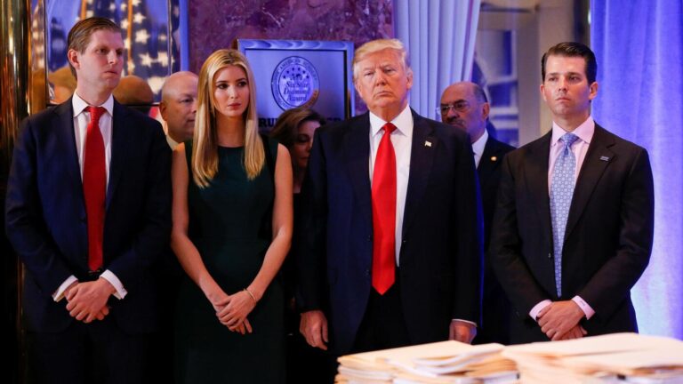 Trump nutzt Amt für private Bereicherung – Sohn kauft auffällig Aktien