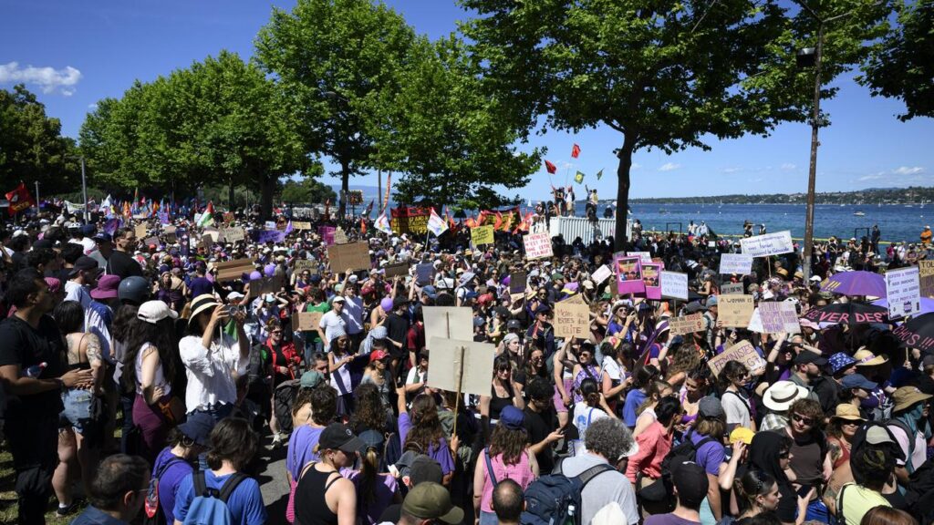 Proteste in Genf: Ausschreitungen vor G7-Gipfel in Évian