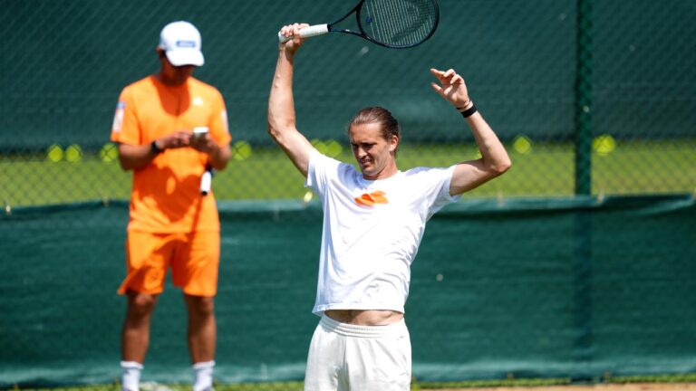 Zverev in Wimbledon: Erstmals als Grand-Slam-Sieger am Start