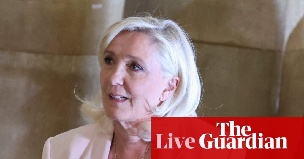 Le Pen trotzt Gerichtsurteil: „Ich werde daher ohne elektronische Fußfessel Wahlkampf führen“