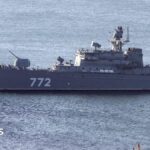 Російський військовий корабель провів стрільби біля Плімута