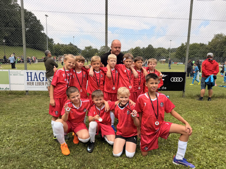 Überzeugender Auftritt: Die U10 des FC KARS beim Tuscher Sommercup