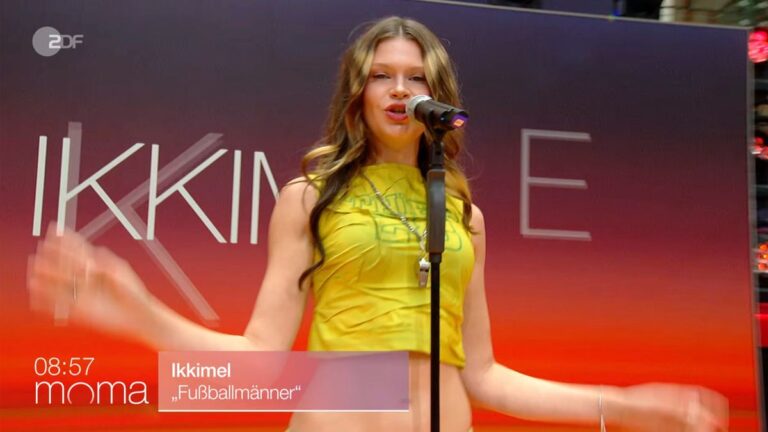 Ikkimel sorgt mit „Fußballmänner“-Auftritt im ZDF-„Morgenmagazin“ für Irritation