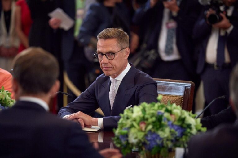 Stubb: Russland wird Krieg trotz Wirtschaftskrise nicht stoppen