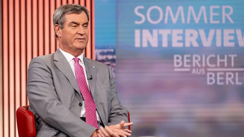 Söder stellt sich hinter Merz und warnt vor Neuwahlen