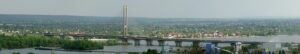 Kyiv: South Bridge closed after Russian missile strike