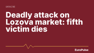 Deadly attack on Lozova market: fifth victim dies