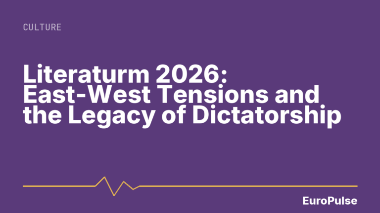 Literaturm 2026: East-West Tensions and the Legacy of Dictatorship