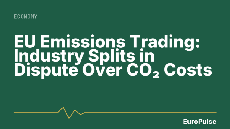 EU Emissions Trading: Industry Splits in Dispute Over CO₂ Costs