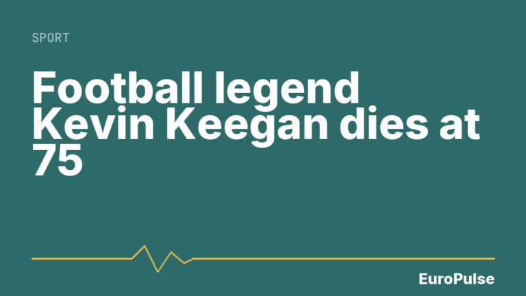 Football legend Kevin Keegan dies at 75